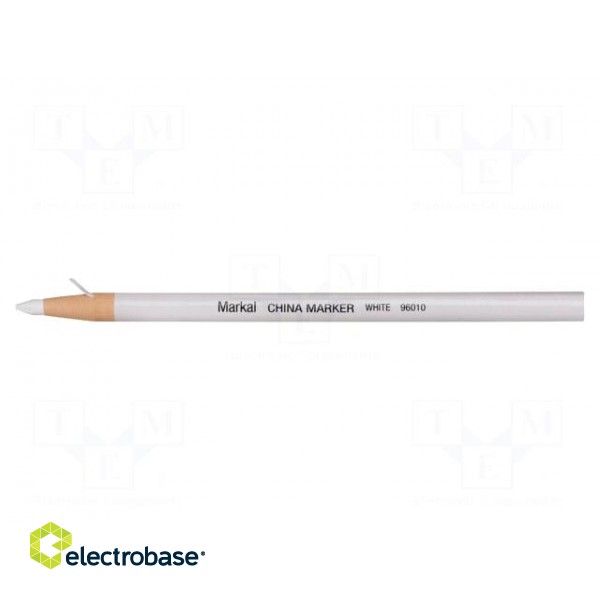 Marker: pencil | white | Tip: cone