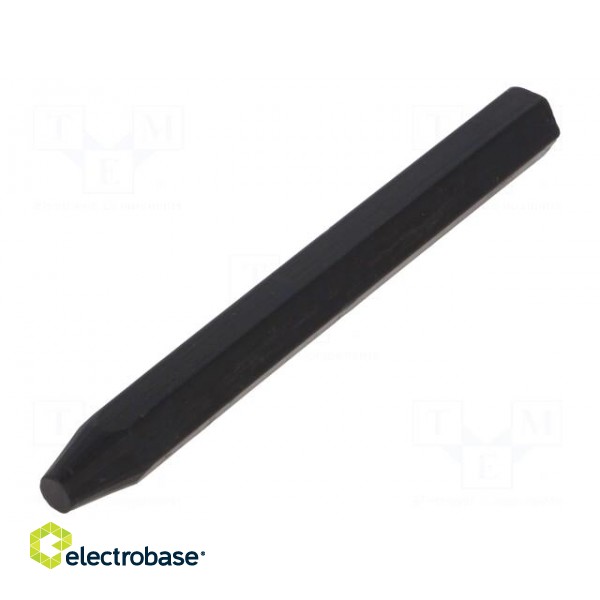 Marker: wax crayon marker | black | 11mm | FM 120 image 1