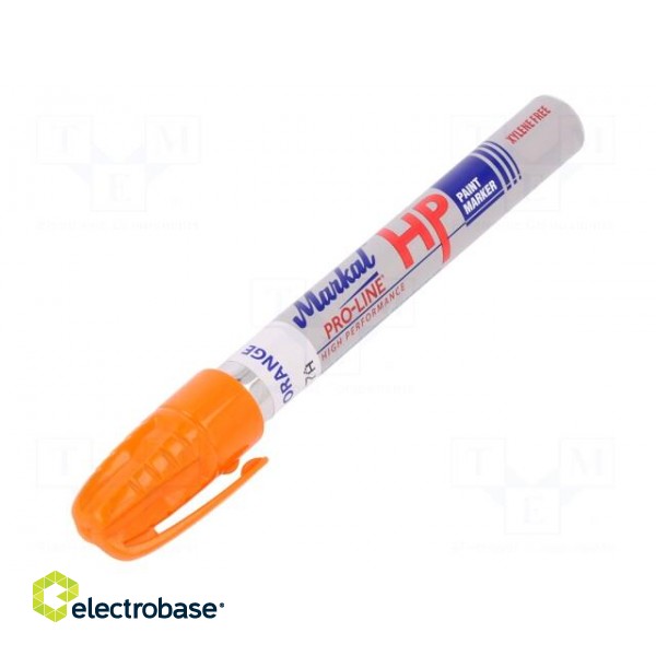 Marker: with liquid paint | orange | Pro-Line HP | Tip: round paveikslėlis 1