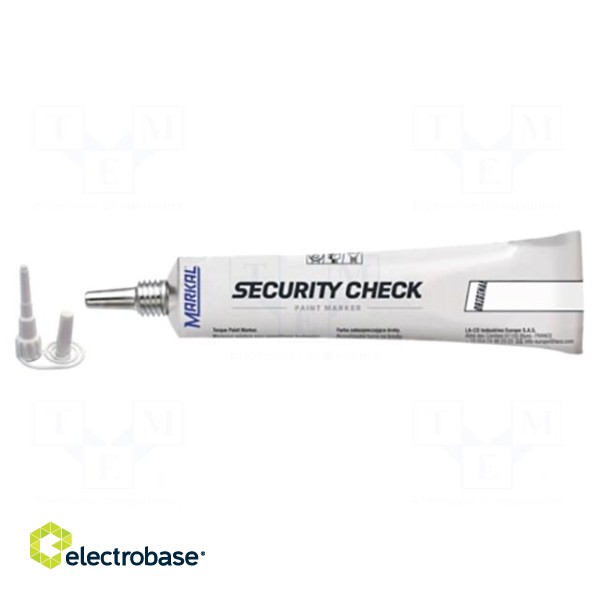 Paint | white | Security Check Paint Marker | 20÷70°C