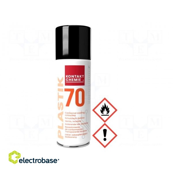 Protective coating | transparent | spray | 200ml | PLASTIK 70