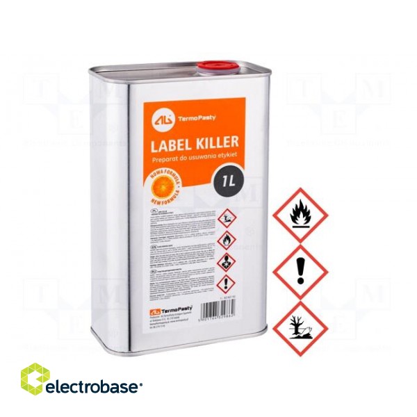 Agent for removal of self-adhesive labels | LABEL KILLER image 1
