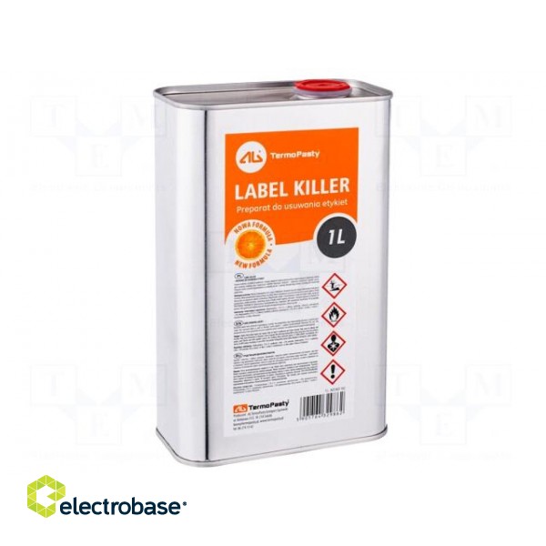 Agent for removal of self-adhesive labels | LABEL KILLER image 2