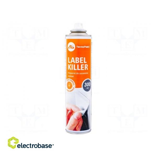 Agent for removal of self-adhesive labels | LABEL KILLER | 300ml paveikslėlis 2