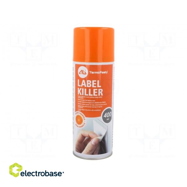 Agent for removal of self-adhesive labels | LABEL KILLER | 400ml image 1