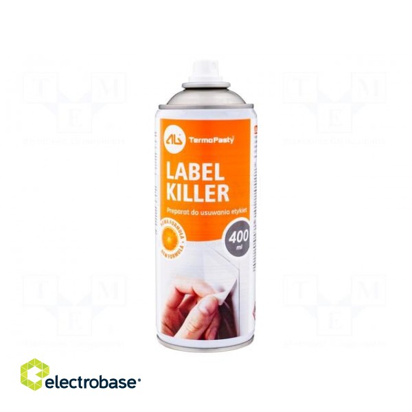 Agent for removal of self-adhesive labels | LABEL KILLER | 400ml paveikslėlis 2
