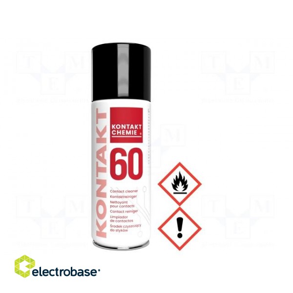 Cleaning agent | KONTAKT60 | 400ml | spray | can | red | 0.76g/cm3@20°C
