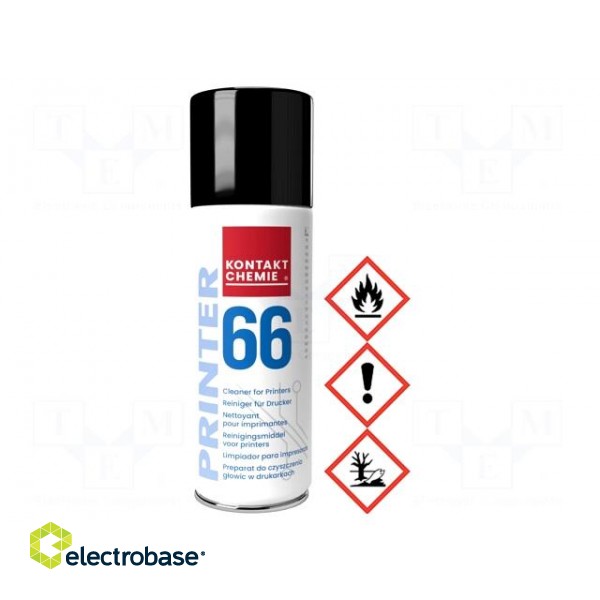 Cleaning agent | PRINTER66 | 200ml | spray | can | colourless