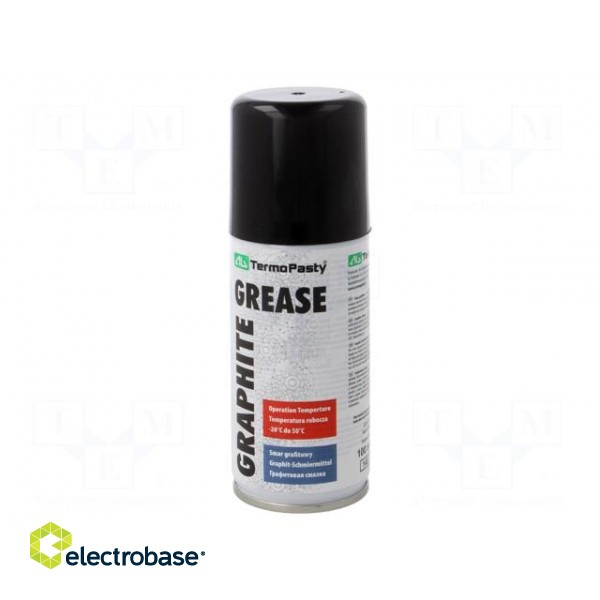 Grease | spray | can | SMAR GRAFITOWY | 100ml | -20÷50°C фото 1