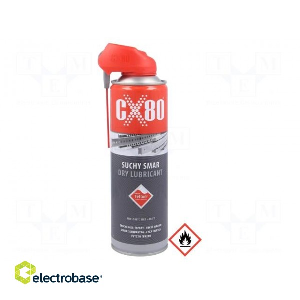 Grease | spray | Ingredients: PTFE | can | 500ml | -180÷260°C