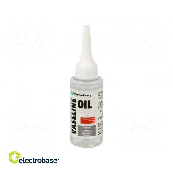 Oil | colourless | vaseline | liquid | plastic container | 50ml