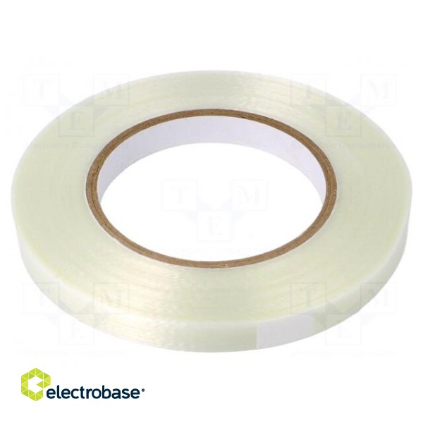 Tape: electrical insulating | W: 12mm | L: 50m | Thk: 85um | acrylic