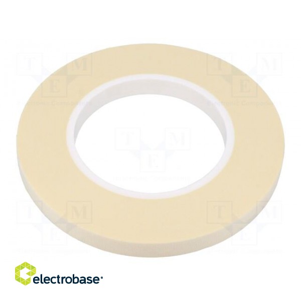 Tape: electrical insulating | W: 12mm | L: 50m | Thk: 0.21mm | white