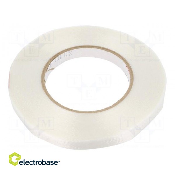 Tape: electrical insulating | W: 12mm | L: 55m | Thk: 0.165mm | acrylic