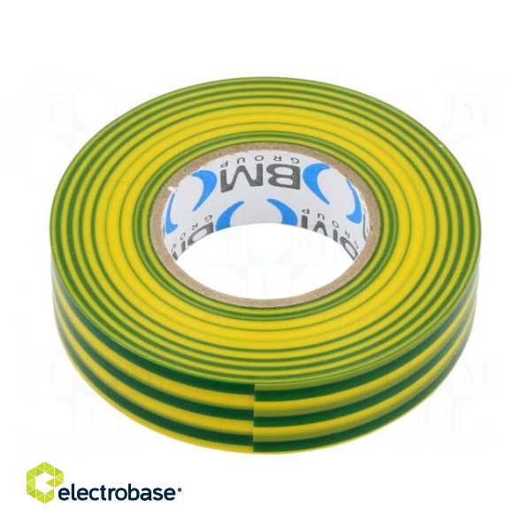 Tape: electrical insulating | W: 19mm | L: 25m | Thk: 0.15mm | PVC film