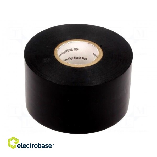 Tape: electrical insulating | W: 38mm | L: 13.5m | Thk: 220um | black