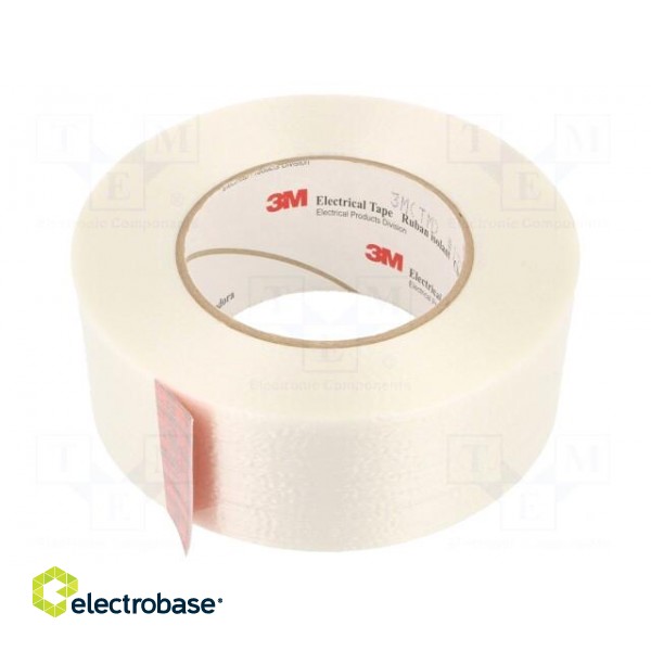 Tape: electrical insulating | W: 50mm | L: 55m | Thk: 0.165mm | acrylic