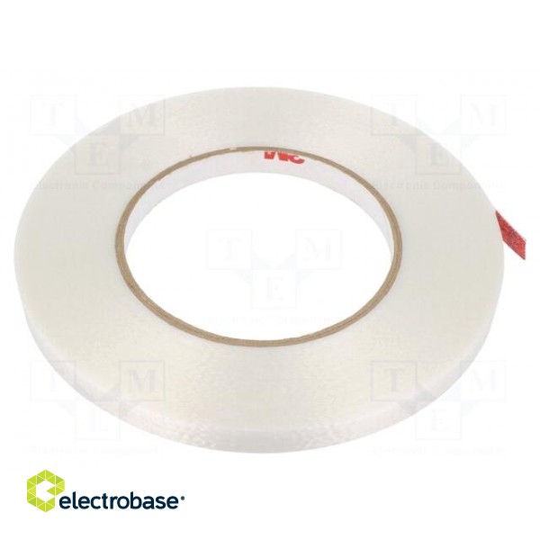 Tape: electrical insulating | W: 9mm | L: 55m | Thk: 0.165mm | acrylic