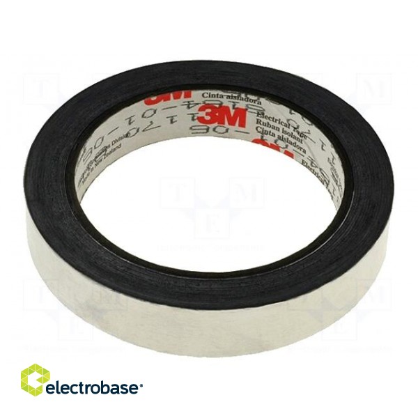 Tape: electrically conductive | W: 19mm | L: 16.5m | Thk: 81um | UL510