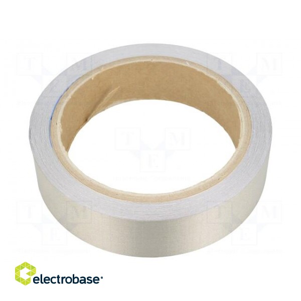 Tape: electrically conductive | W: 25mm | L: 10m | Thk: 0.11mm