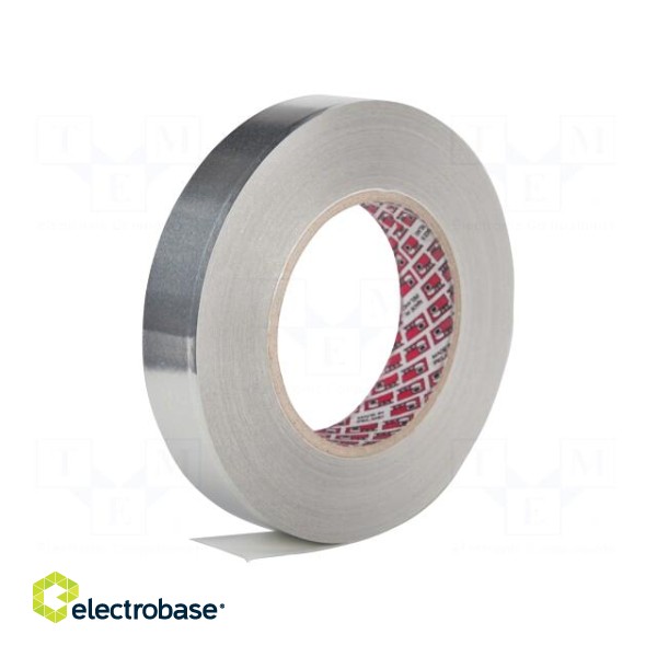 Tape: shielding | W: 25mm | L: 16m | Thk: 0.06mm | acrylic,conductive