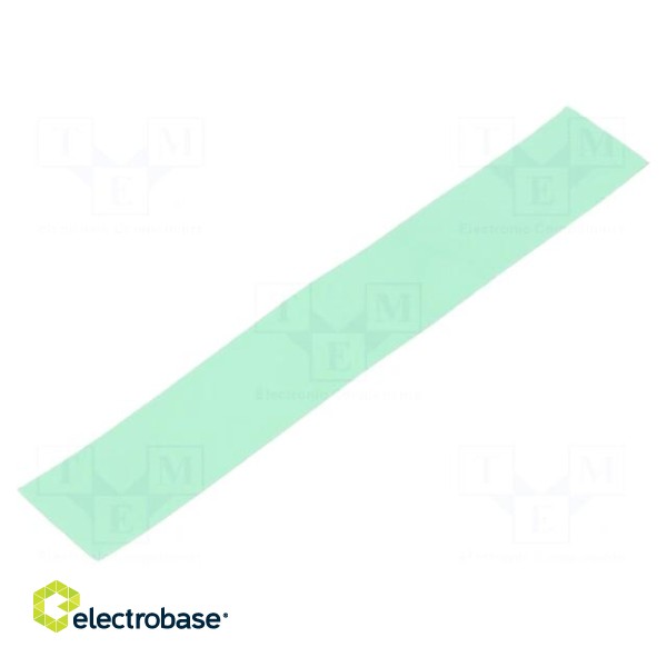 Tape: heat transfer | W: 20mm | L: 130mm | Thk: 0.3mm | 2.4W/mK | glueless image 1