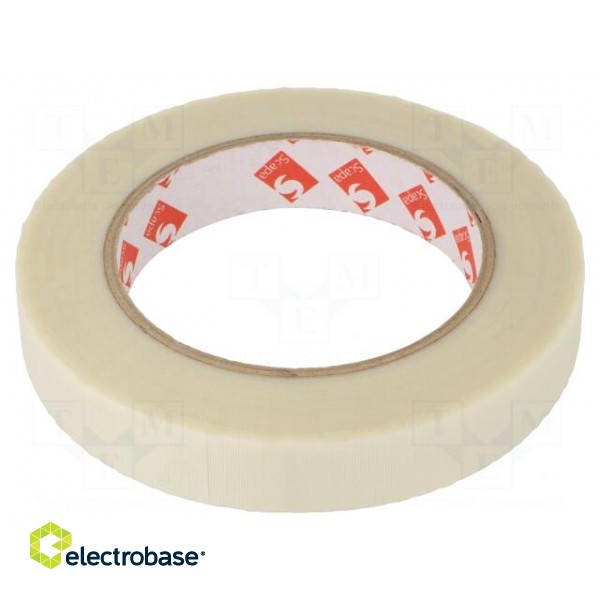 Tape: electrical insulating | W: 19mm | L: 33m | Thk: 0.17mm | silicone