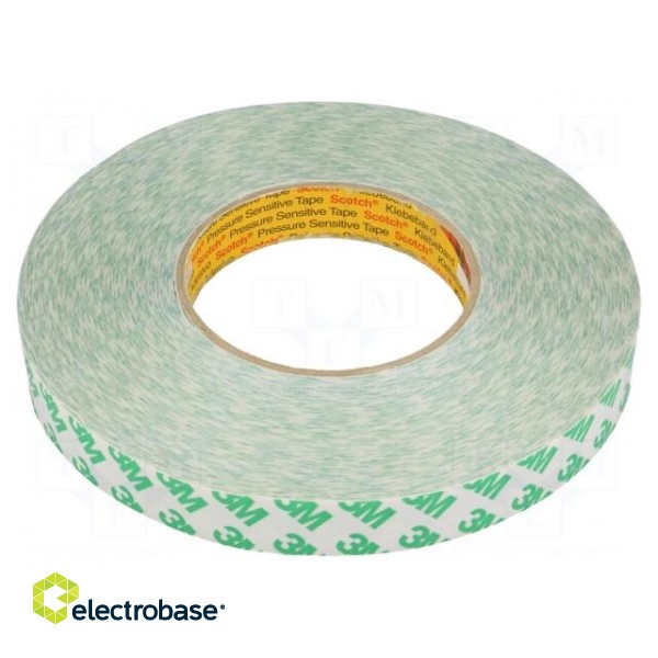 Tape: fixing | W: 19mm | L: 50m | acrylic | Application: fixing,bonding