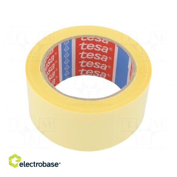 Tape: fixing | W: 50mm | L: 25m | Thk: 90um | double-sided | transparent image 1
