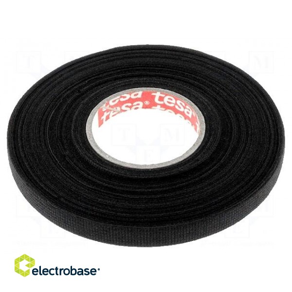 Tape: textile | W: 9mm | L: 25m | Thk: 0.3mm | Automotive | natural rubber