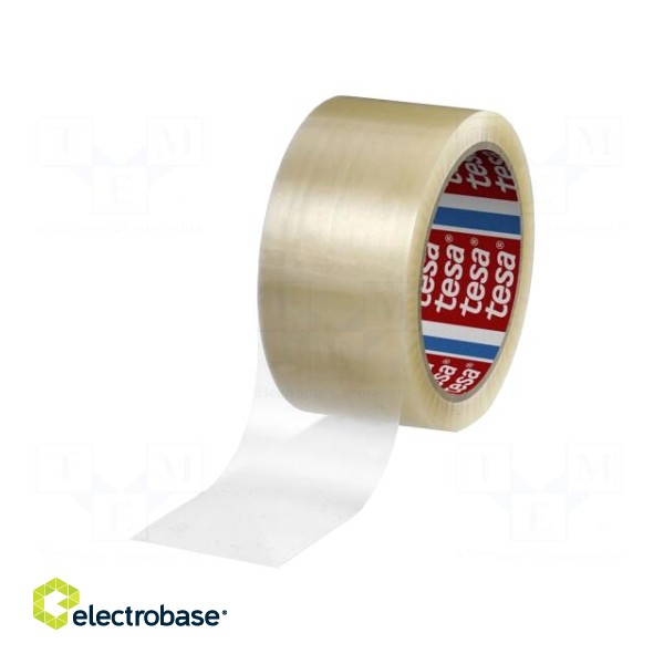 Tape: adhesive | transparent | W: 48mm | reel | Package: 66m | 145%