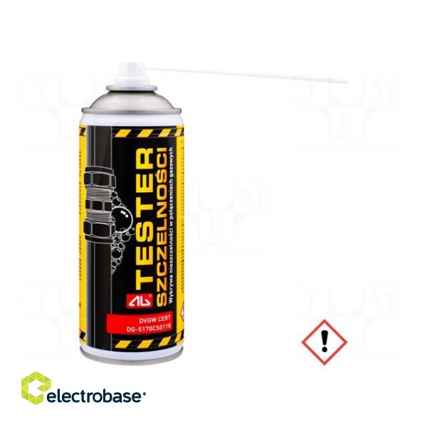 Gas leakage detector | 0.4l | spray paveikslėlis 2