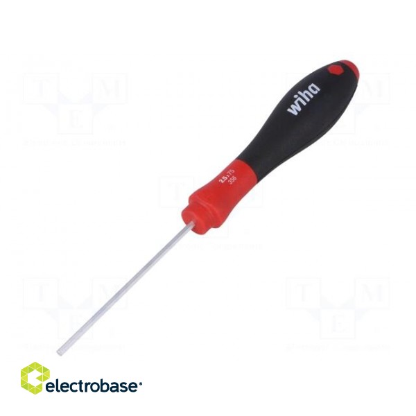 Screwdriver | Allen hex key | HEX 2,5mm | Blade length: 75mm