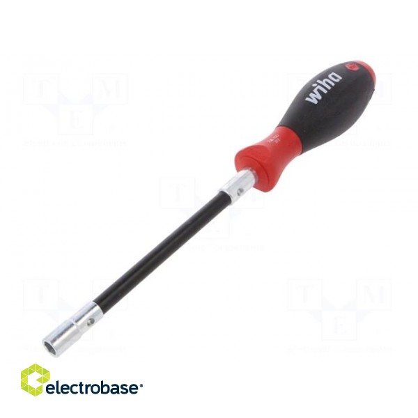 Screwdriver | 6-angles socket | with flexible shaft | SoftFinish®