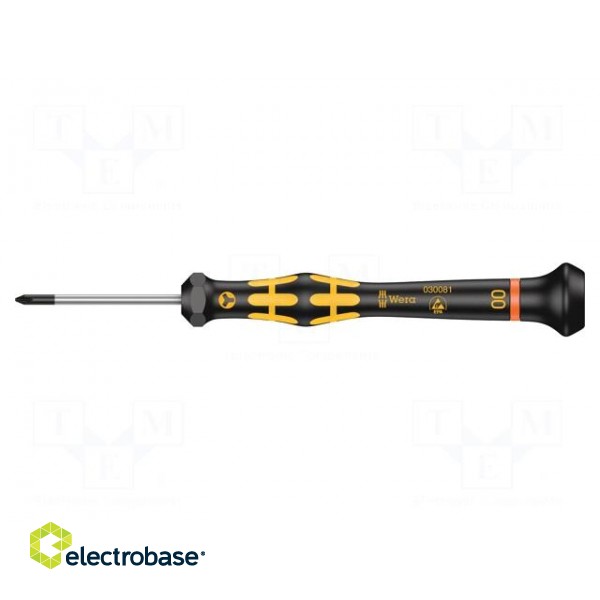 Screwdriver | Microstix® | precision | 00 | ESD | Blade length: 40mm image 2