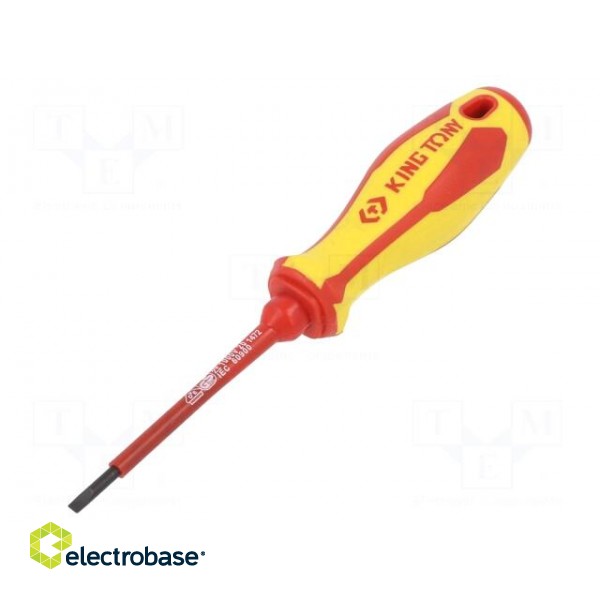 Screwdriver | slot | insulated | 3,0x0,5mm | 75mm