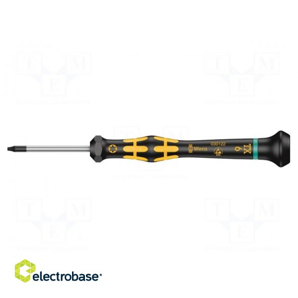 Screwdriver | Torx® | precision | TX06 | ESD | Blade length: 40mm