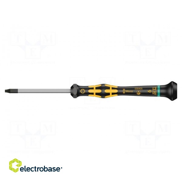 Screwdriver | Torx® | precision | TX09 | ESD | Blade length: 60mm image 2
