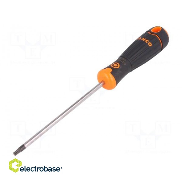 Screwdriver | Torx® | TX15 | Blade length: 100mm | Overall len: 195mm