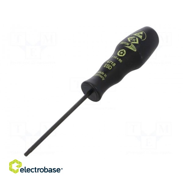Screwdriver | Torx® with protection | T15H | ESD | Triton ESD