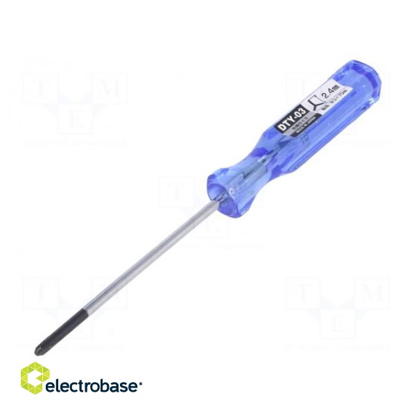Screwdriver | Y (TP) | Y2,4 | Blade length: 75mm | Overall len: 146mm