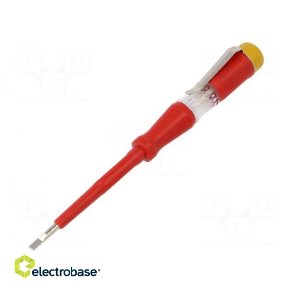 Voltage tester | insulated | 3,0x0,5mm | Blade length: 60mm