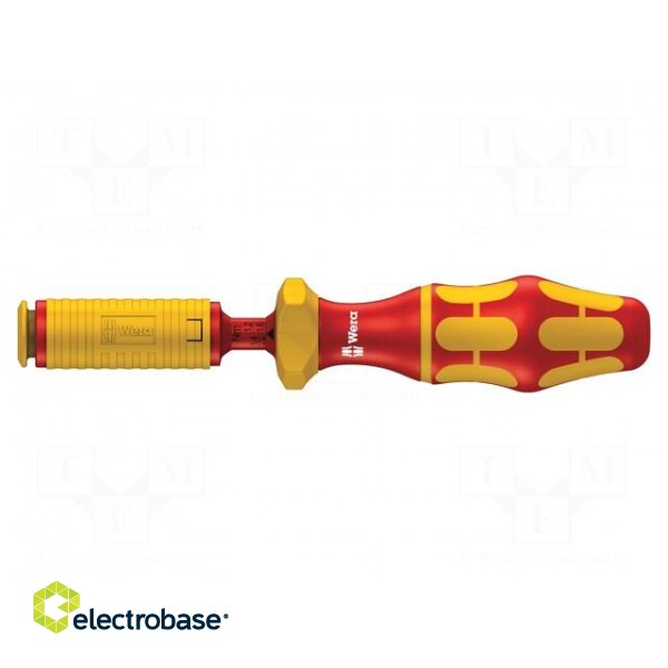 Screwdriver | dynamometric,adjustable,insulated | 192mm | 1kVAC фото 2