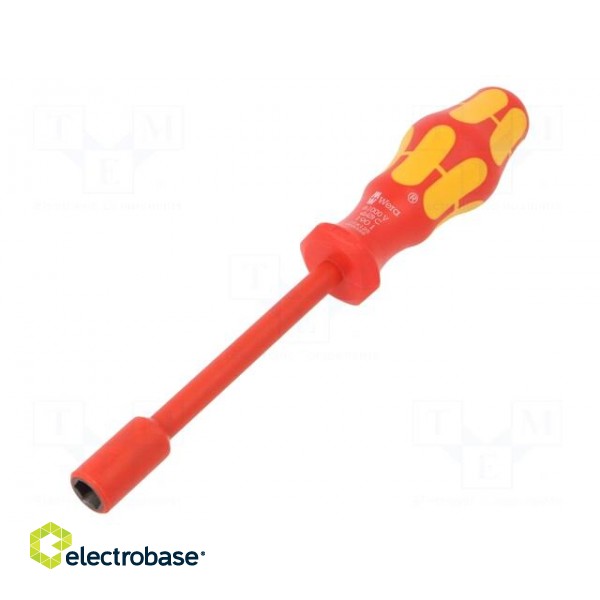 Screwdriver | insulated | 6-angles socket | HEX 10mm