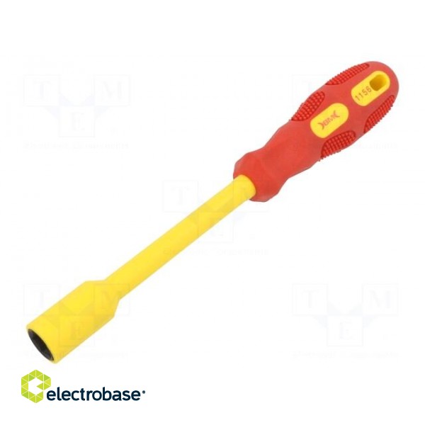 Screwdriver | insulated | 6-angles socket | HEX 12mm