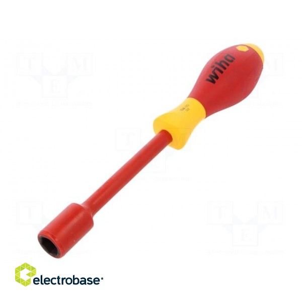 Screwdriver | insulated | hex socket | HEX 13mm | Blade length: 125mm