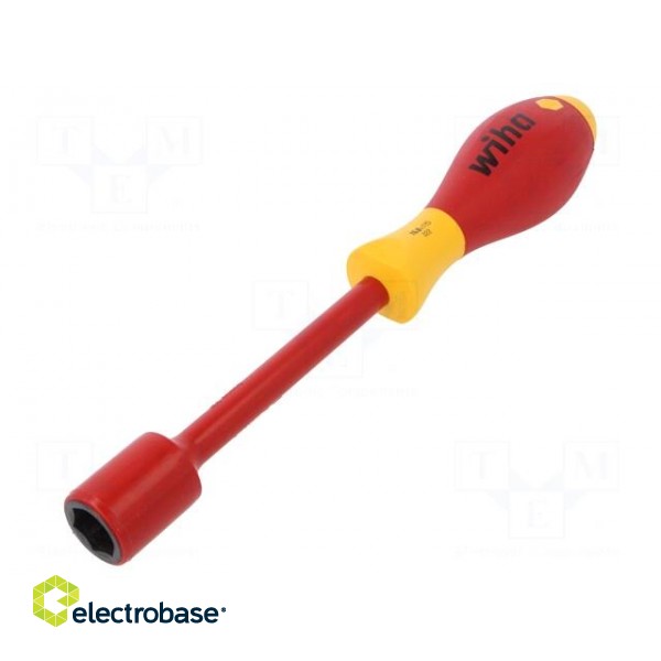 Screwdriver | insulated | hex socket | HEX 15mm | Blade length: 125mm