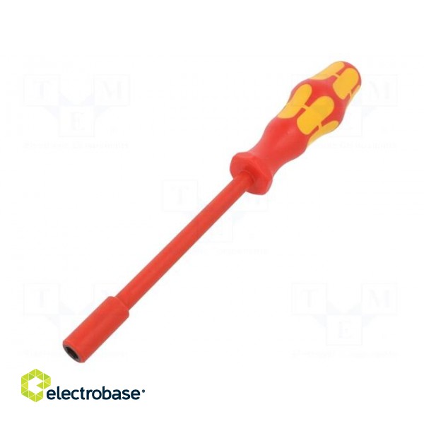 Screwdriver | insulated | 6-angles socket | HEX 3/16"