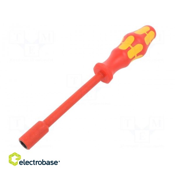 Screwdriver | insulated | 6-angles socket | HEX 9mm