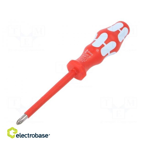 Screwdriver | insulated | Phillips | PH2 | Blade length: 100mm